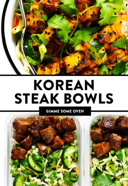 Korean Steak Bowls Recipe