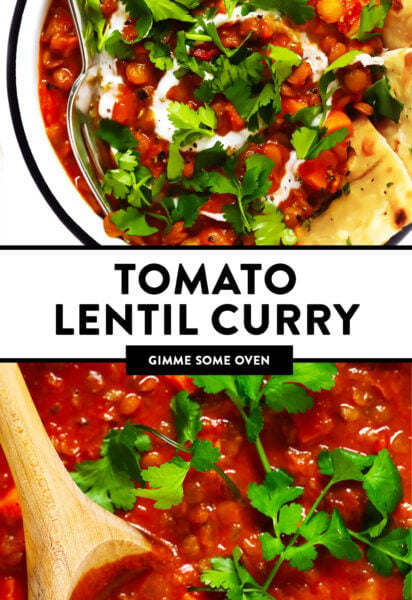 Tomato Lentil Curry Recipe