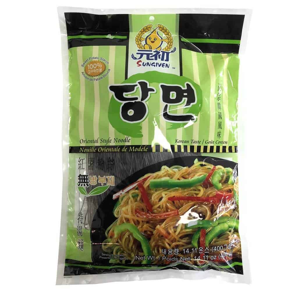 Japchae (Korean Noodle Stir-Fry) - Gimme Some Oven