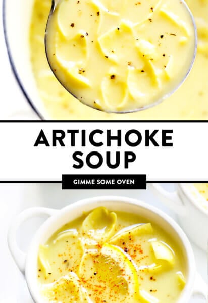 Lemony Artichoke Soup Recipe