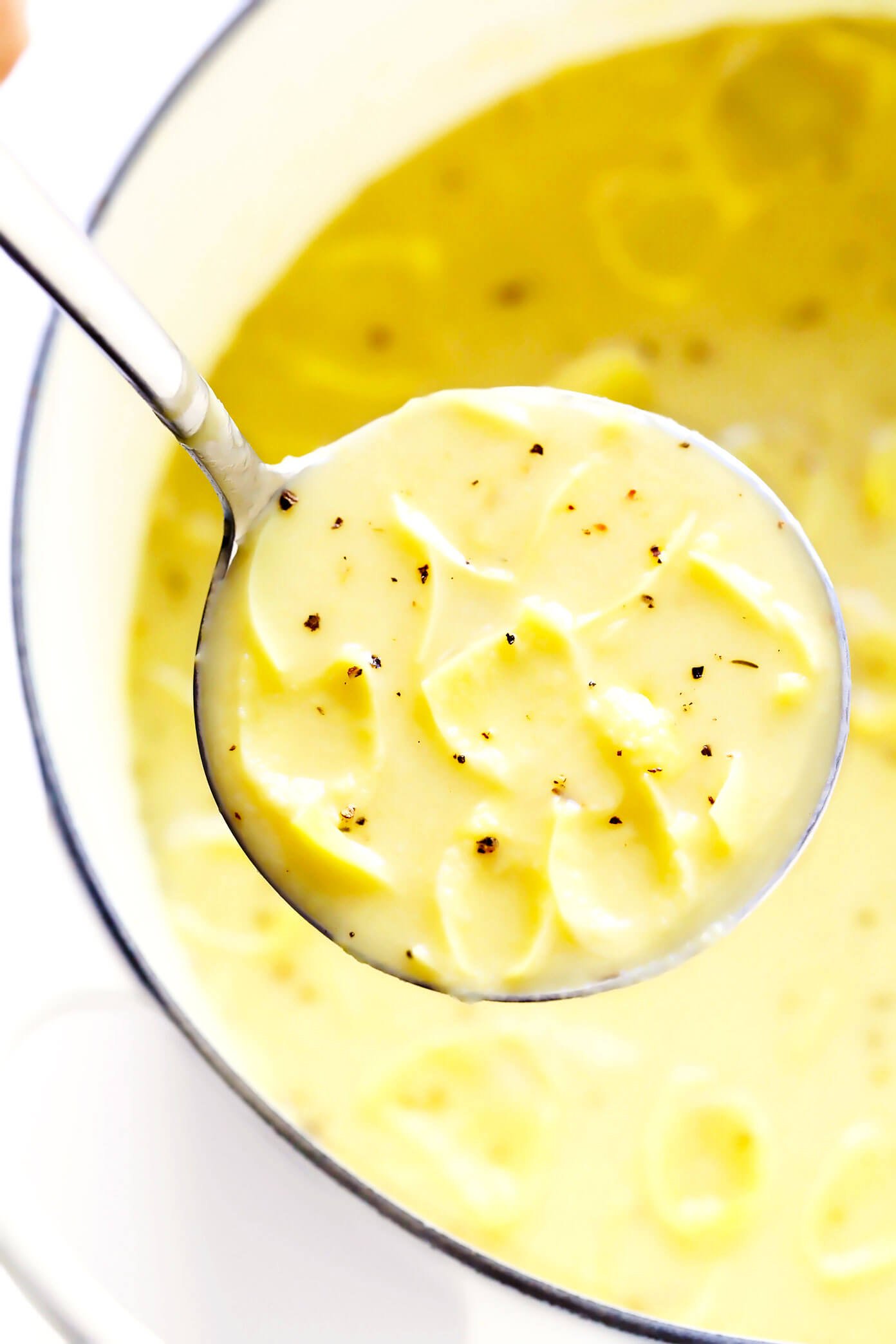 Lemony Artichoke Soup Recipe