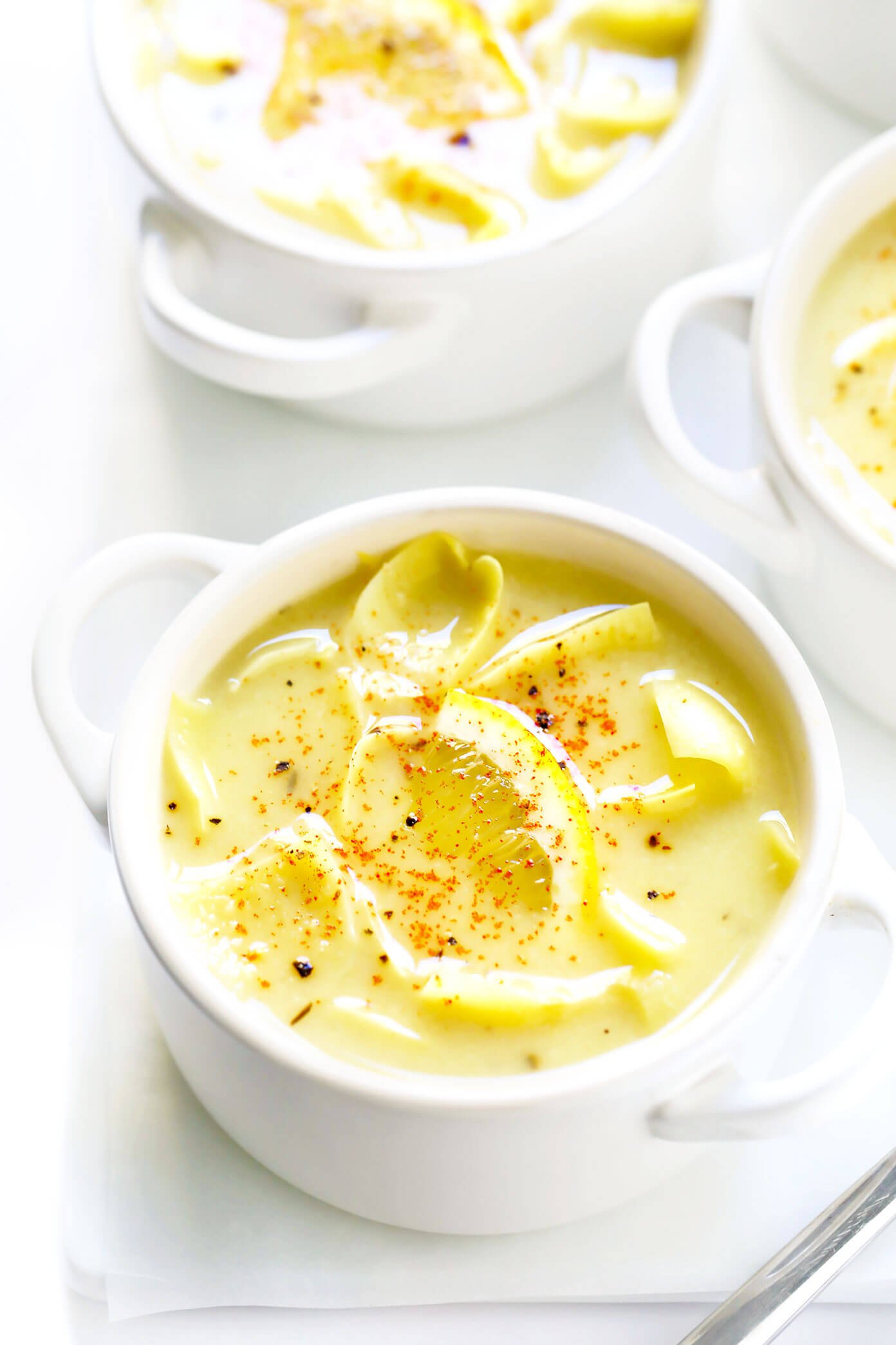 Lemon Artichoke Soup Recipe