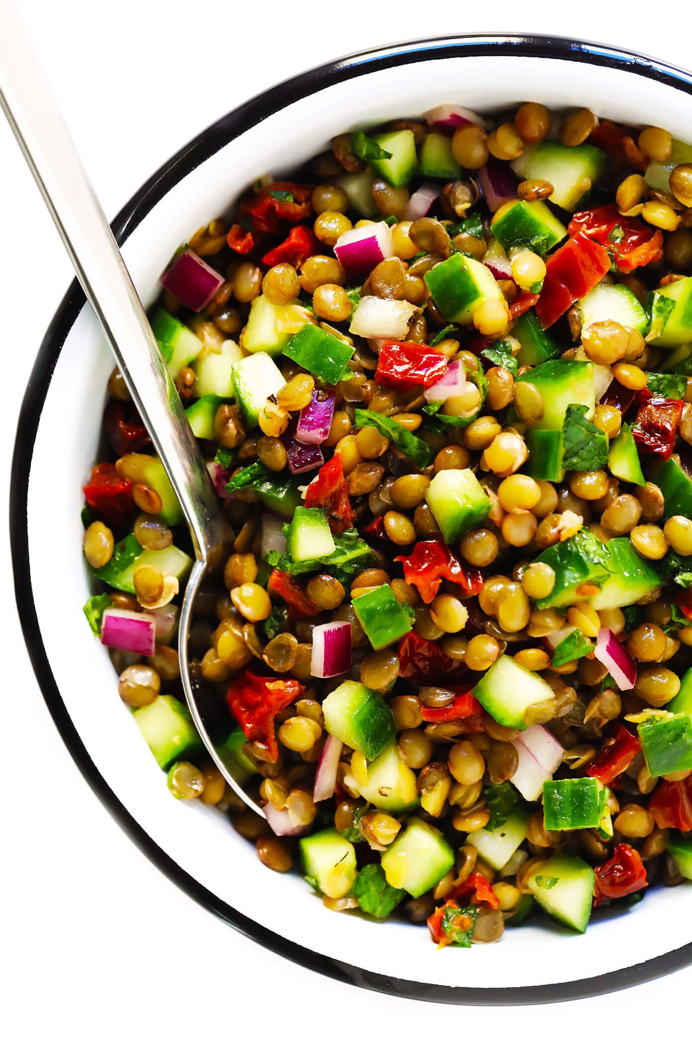 Vegan French Lentil Salad