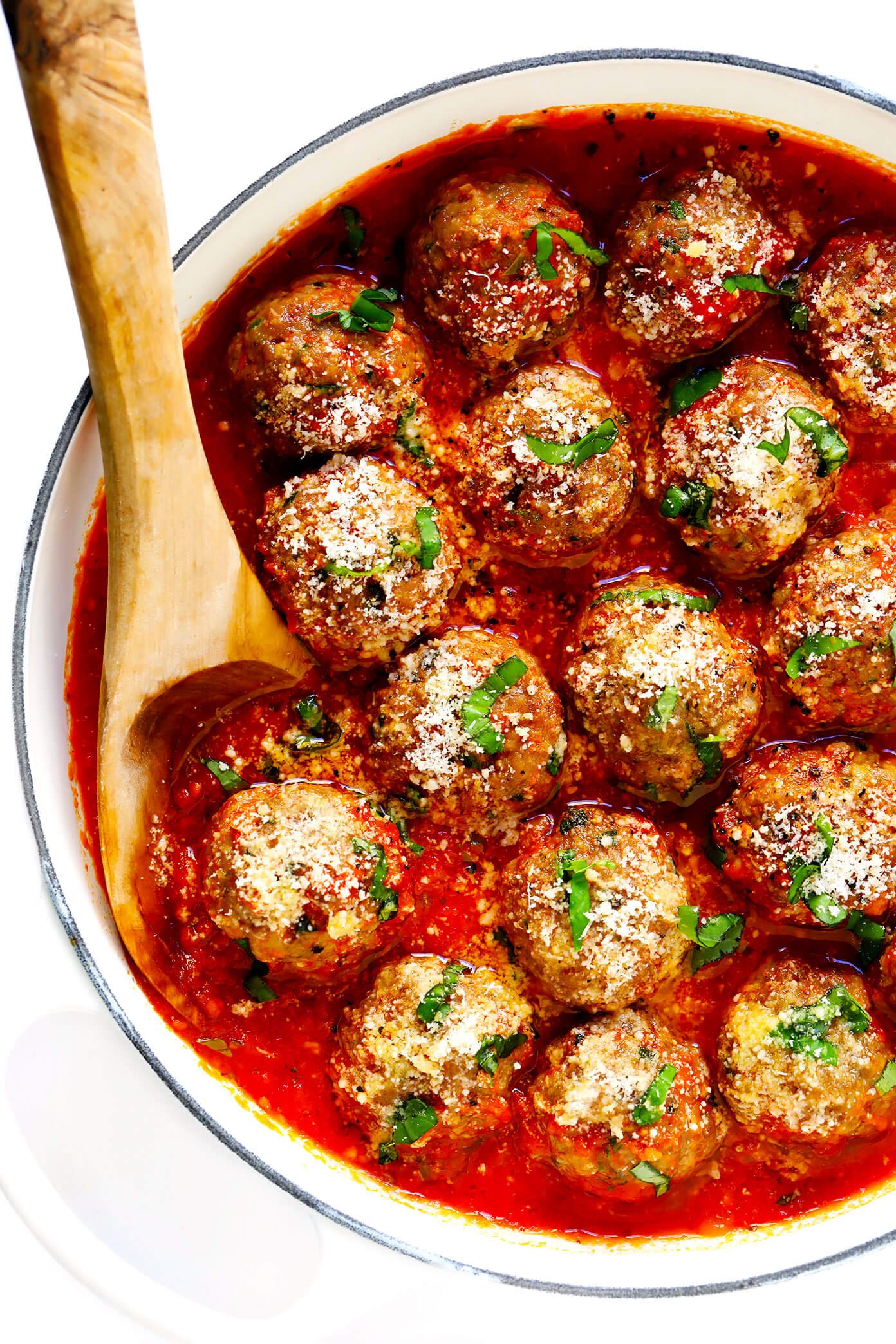 Meatballs with Homemade Marinara Sauce