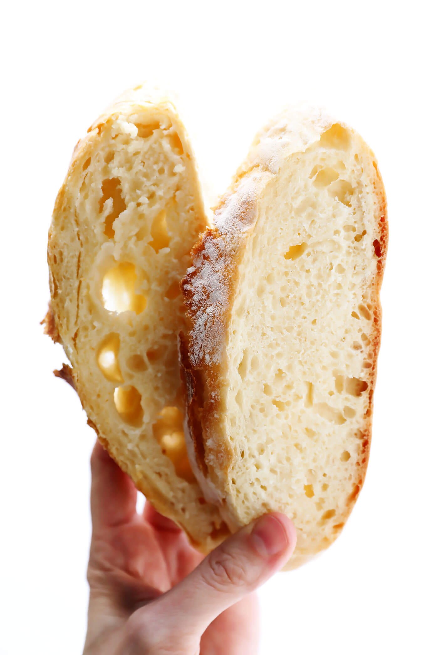 Dutch Oven No Knead Bread (with perfect crusty crust!) - Bowl of Delicious