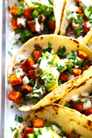 Roasted Sweet Potato Tacos