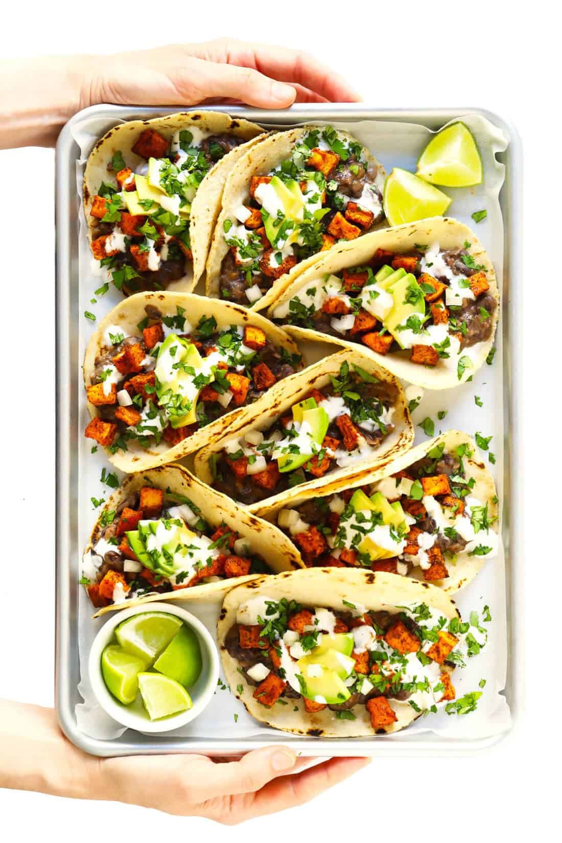 Roasted Sweet Potato Tacos Recipe Gimme Some Oven