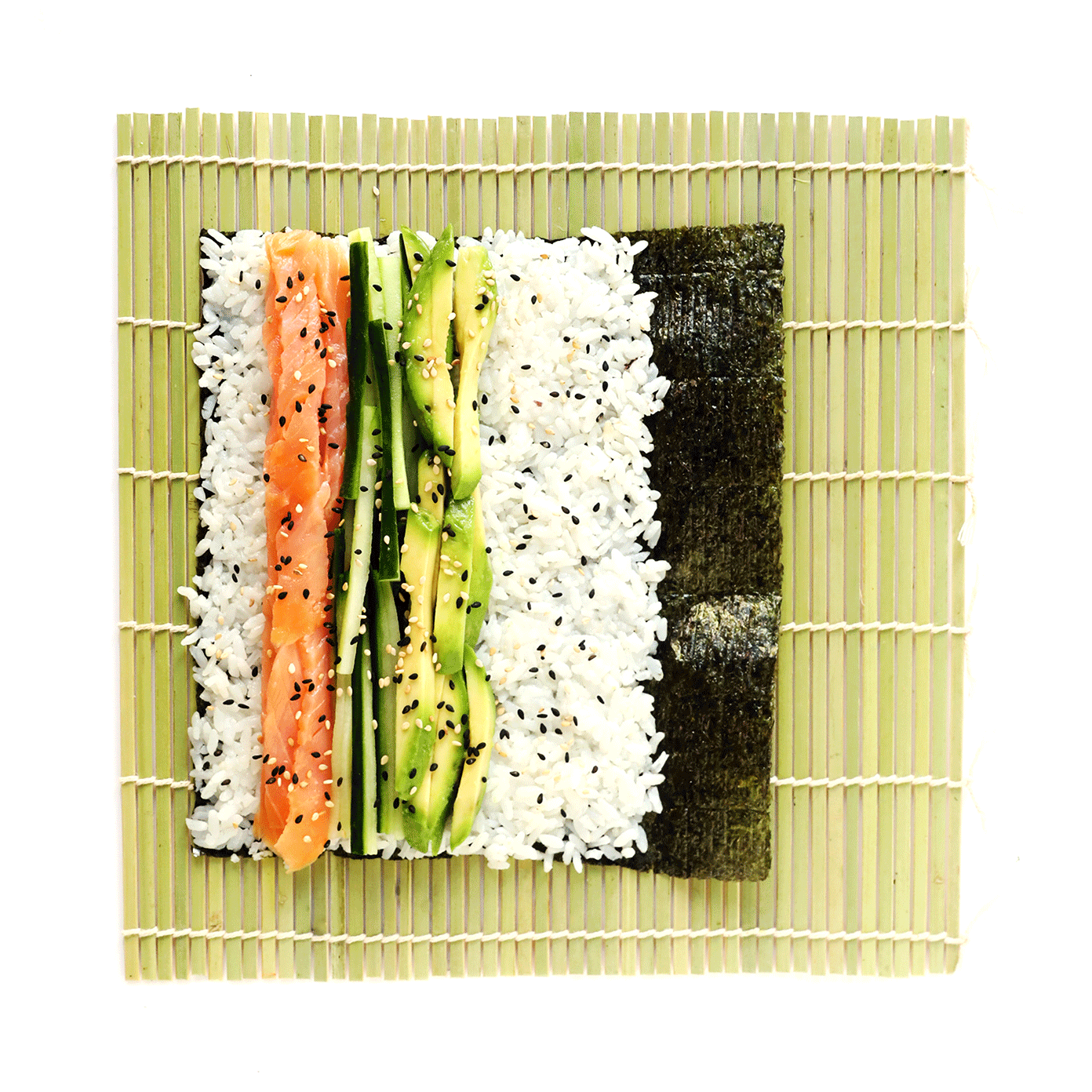 Simple Sushi Maker, Thin Roll, DIY Homemade Sushi