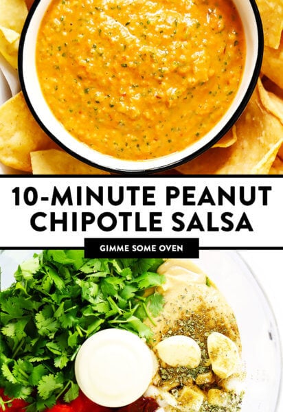 10-Minute Peanut Chipotle Salsa