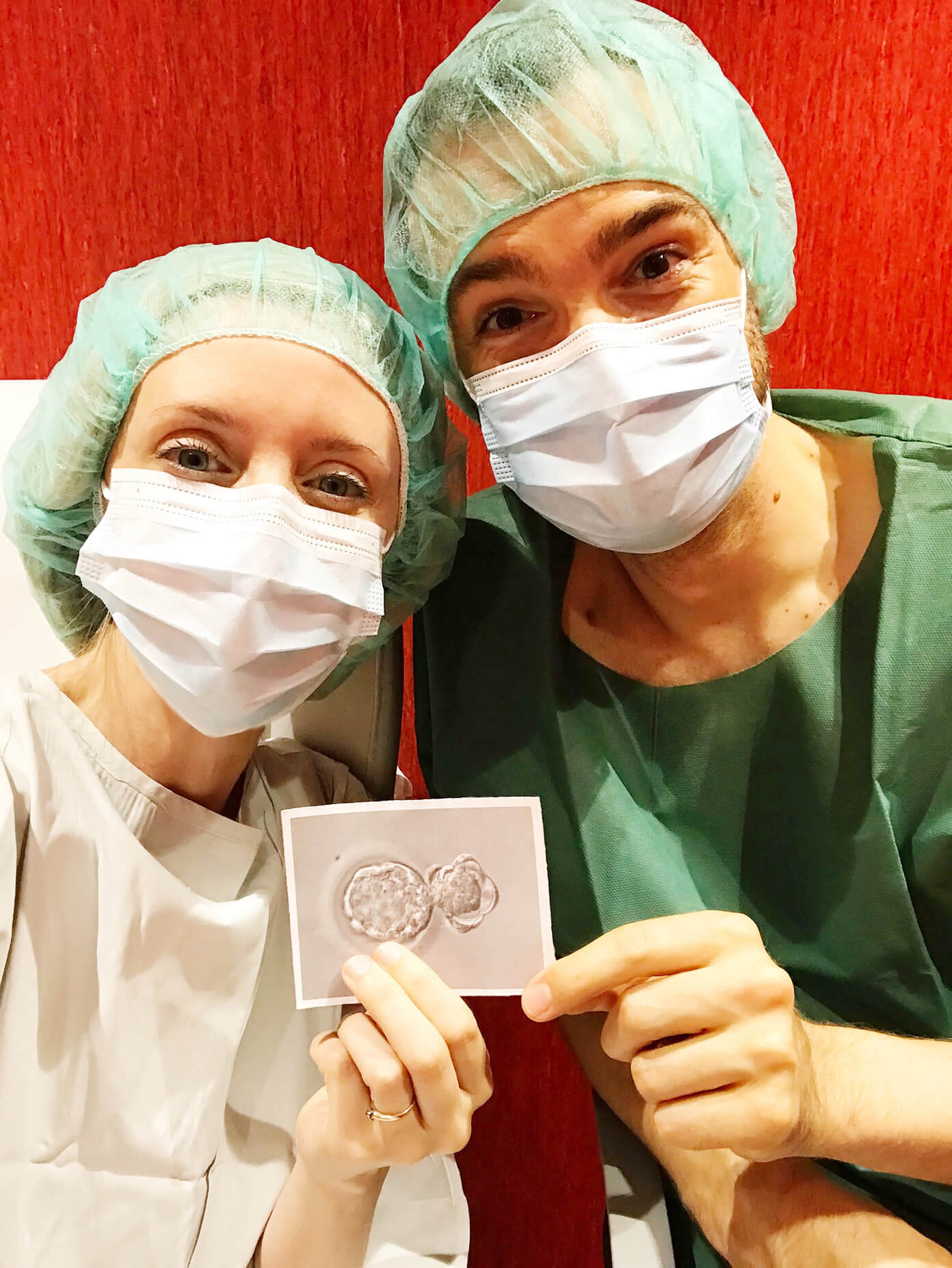 Ali and Barclay's IVF Embryo Transfer