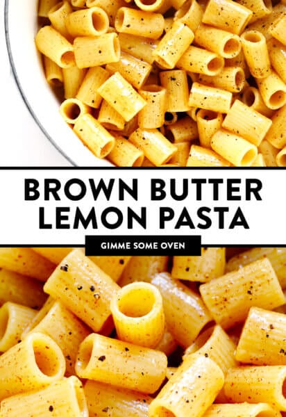 Brown Butter Lemon Pasta Recipe