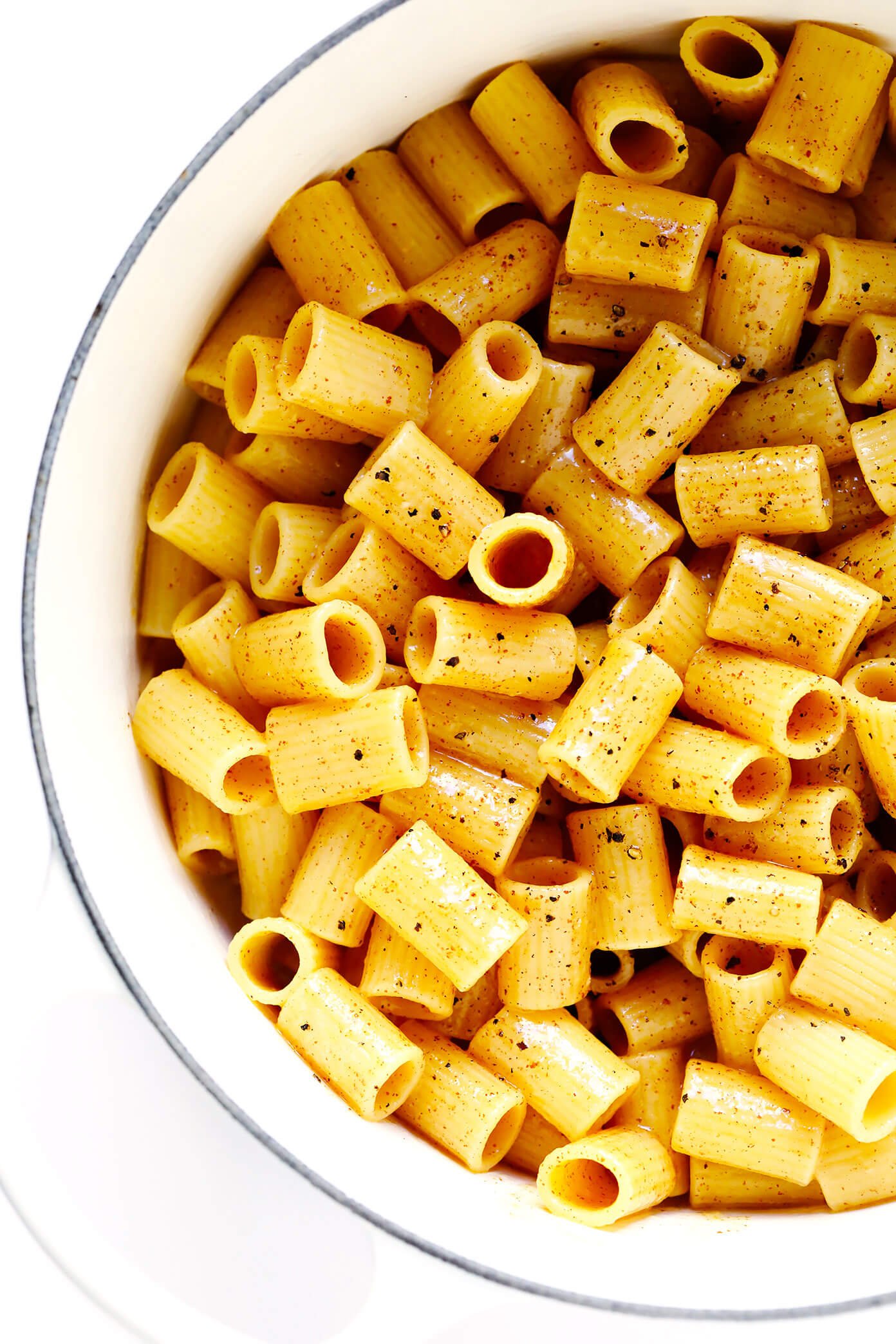 Brown Butter Lemon Pasta In Stockpot