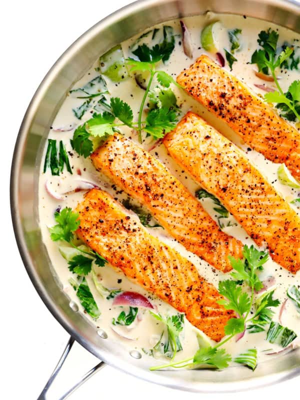 Green Curry Salmon
