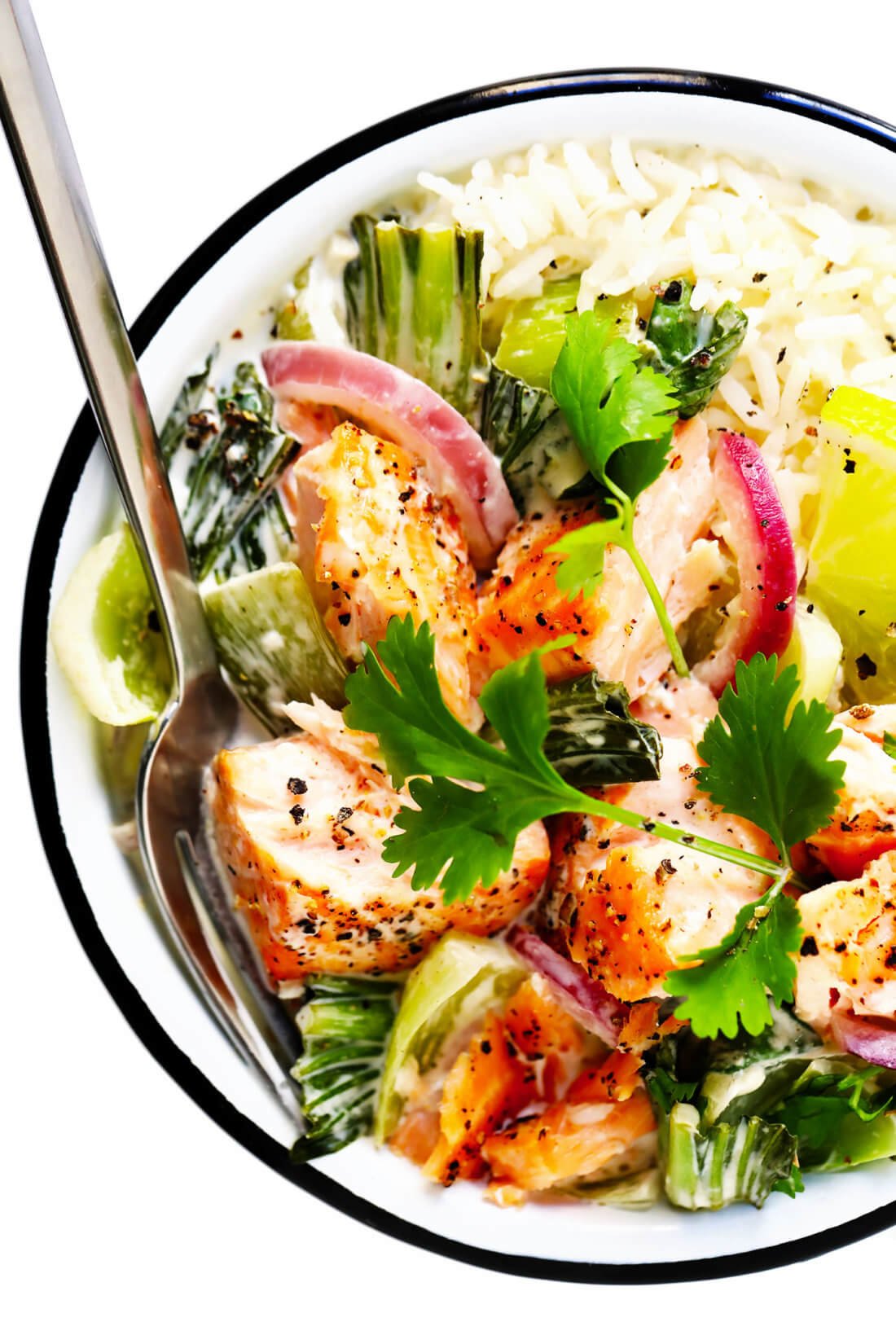 Green Curry Salmon Recipe - Gimme Some Oven