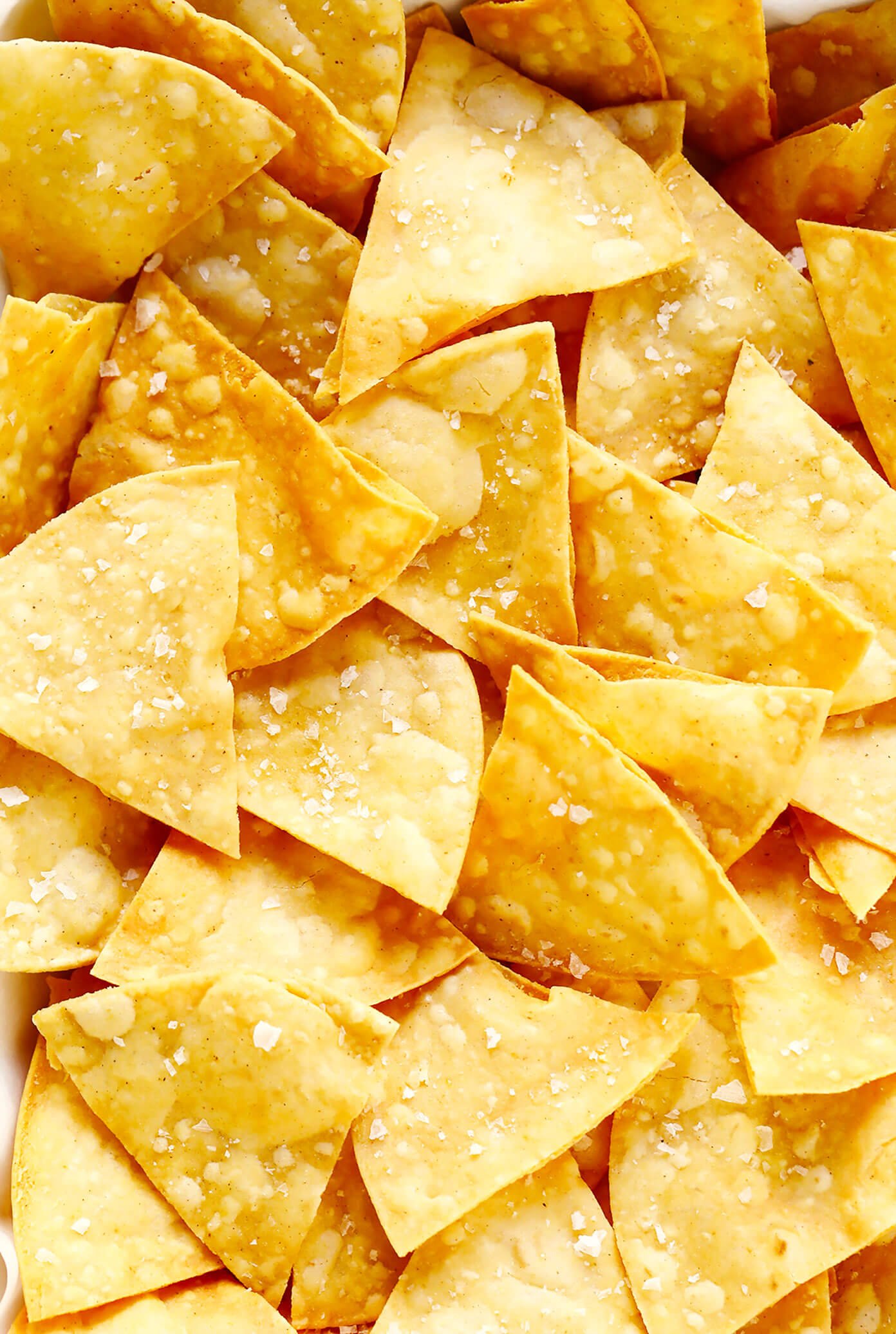 Homemade Tortilla Chips Recipe - Gimme Some Oven