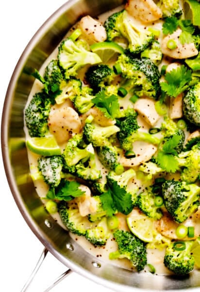 Coconut Lime Chicken and Broccoli Recipe