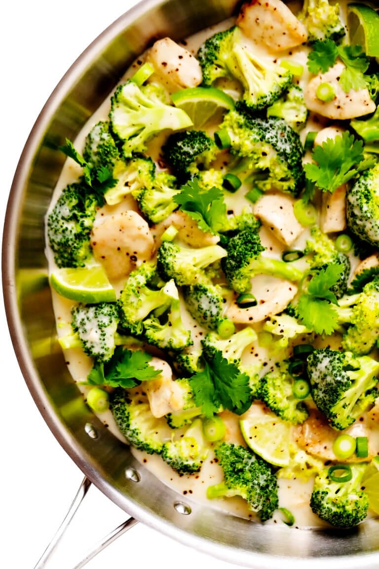 Coconut Lime Chicken and Broccoli | Gimme Some Oven