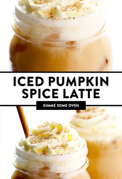 Iced Pumpkin Spice Latte