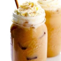 Iced Pumpkin Spice Latte