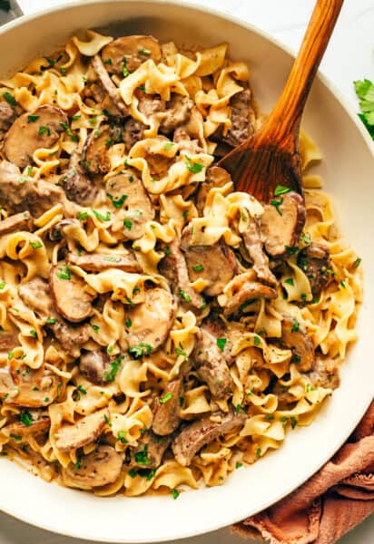 Beef Stroganoff