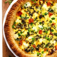 Butternut Squash Quiche