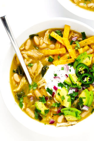 Poblano White Chicken Chili