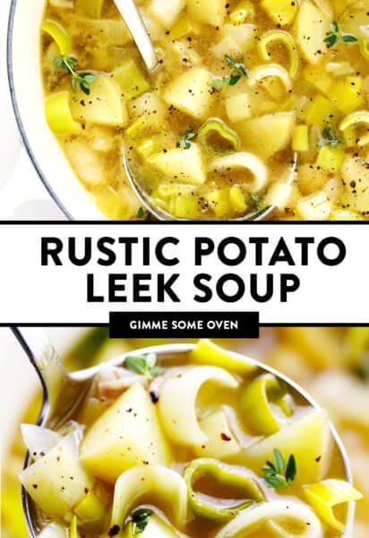 Rustic Potato Leek Soup