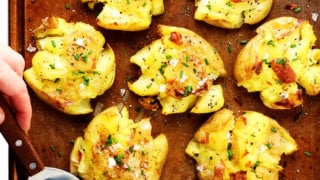 Loaded Smashed Potatoes - Everyday Delicious