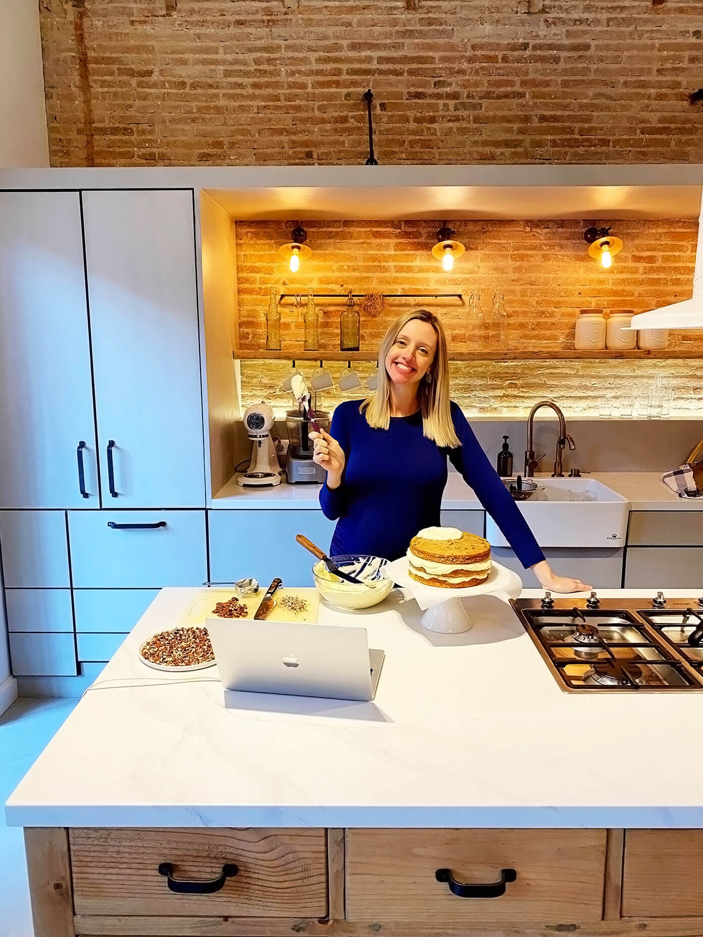 Ali Martin in Barcelona Kitchen