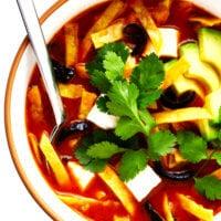 Sopa Azteca (Mexican Tortilla Soup) Recipe