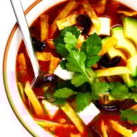 Sopa Azteca (Mexican Tortilla Soup) Recipe