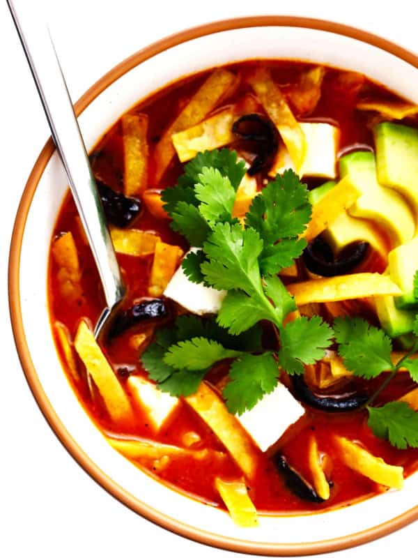 Sopa Azteca (Mexican Tortilla Soup) Recipe