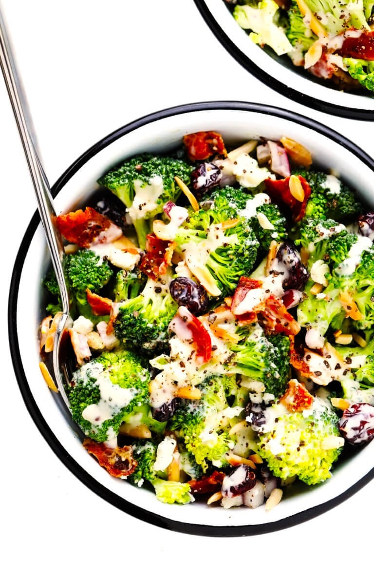 The BEST Broccoli Salad Recipe! - Gimme Some Oven