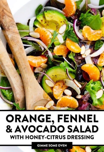 Orange Fennel and Avocado Salad