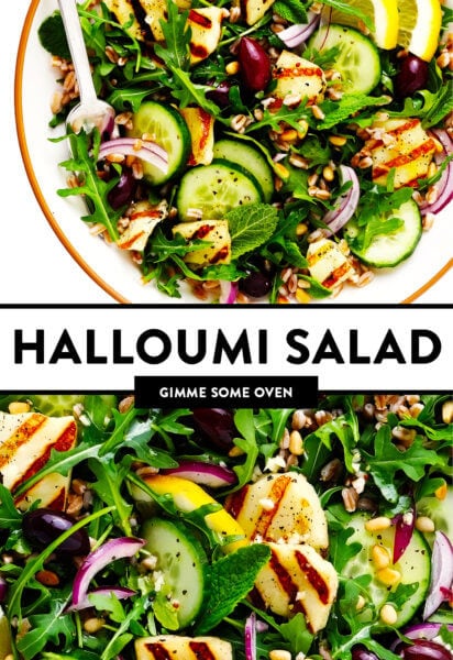 Halloumi Salad