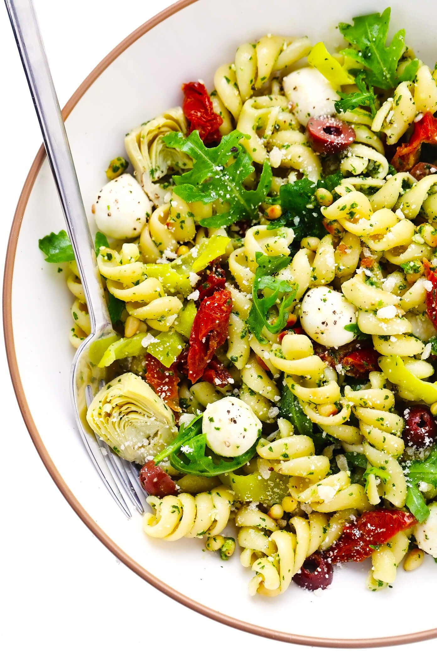 Pesto Pasta Salad Recipe Gimme Some Oven