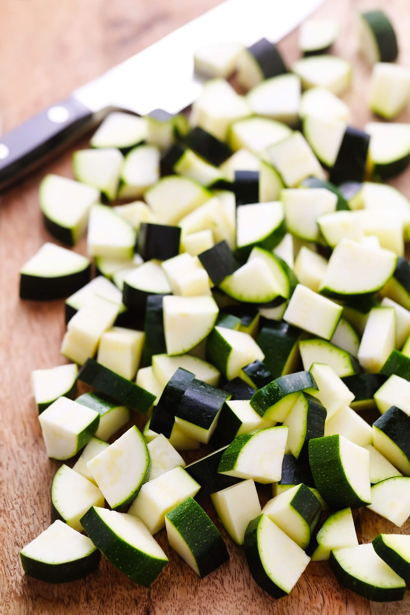 Diced Zucchini