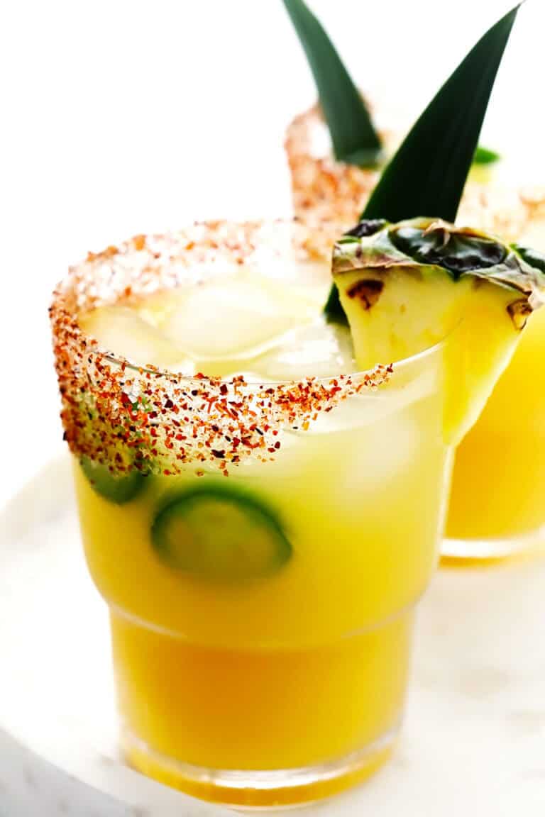 Spicy Pineapple Margaritas Gimme Some Oven