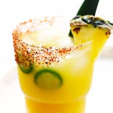 Spicy Pineapple Margaritas