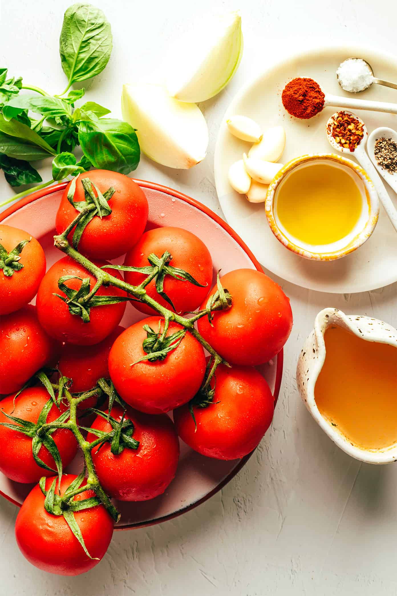 Fresh Tomato Soup from Garden Tomatoes