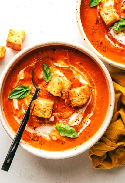 Roasted Tomato Soup Recipe