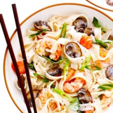 Lemongrass Coconut Noodles with Shrimp-image