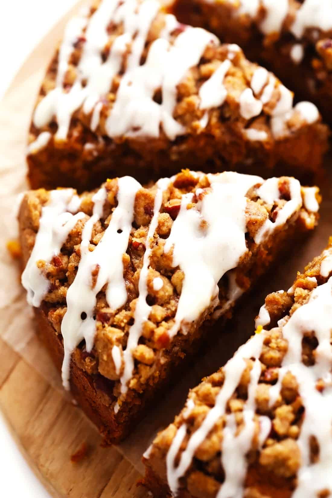 Pumpkin Coffee Cake with Crumb Topping Gimme Some Oven