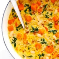 Creamy Sweet Potato and Sausage Soup