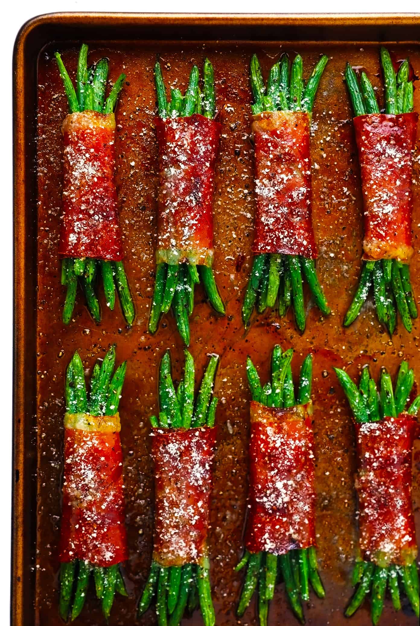 Prosciutto Wrapped Green Bean Bundles