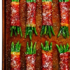 Green Bean Bundles with Honey Garlic Butter