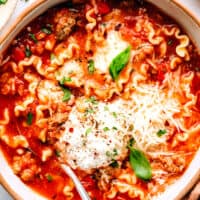 Lasagna Soup