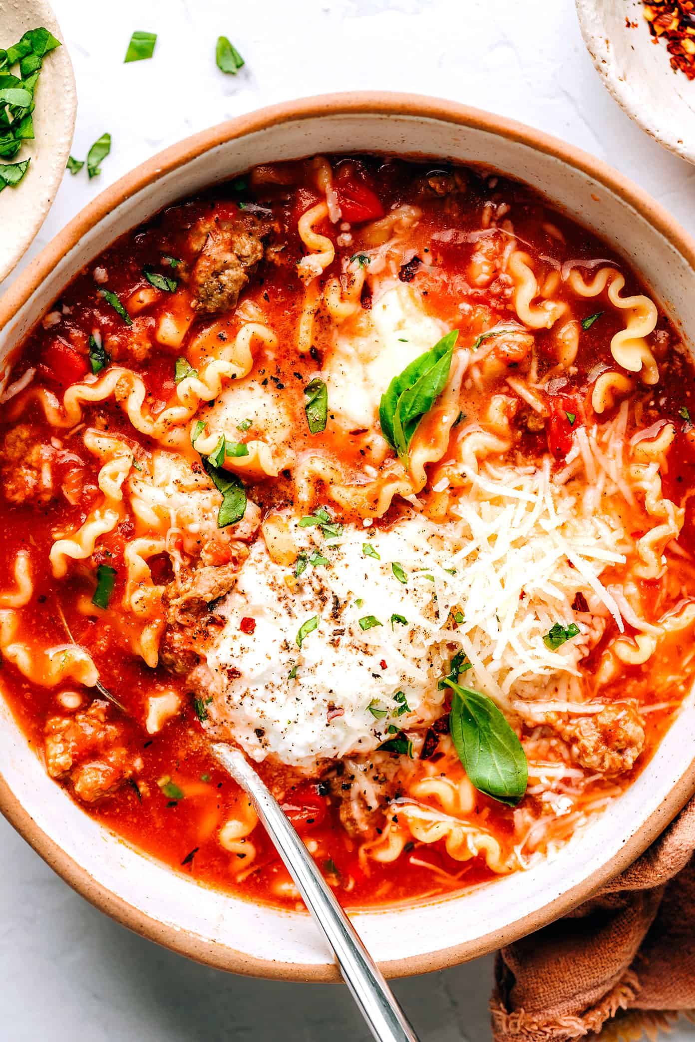 Lasagna Soup