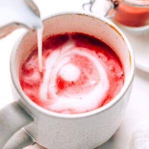 Pink Beetroot Latte