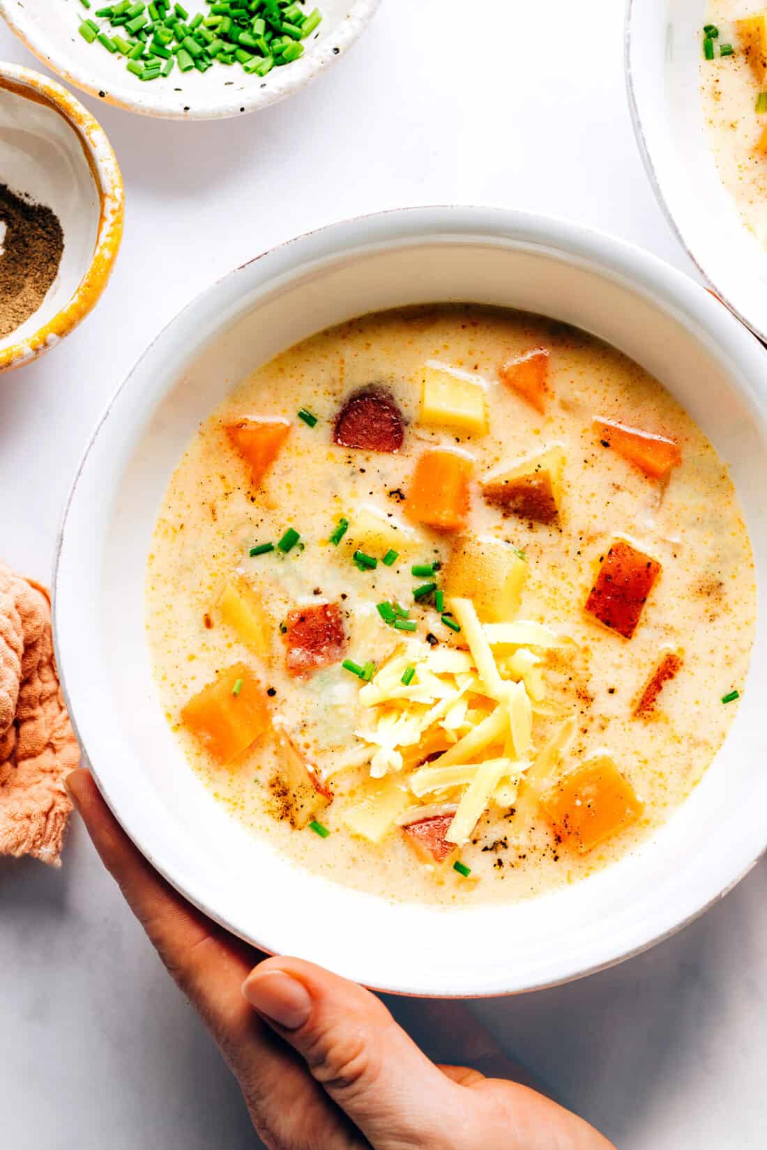 Three Potato Soup Recipe Gimme Some Oven